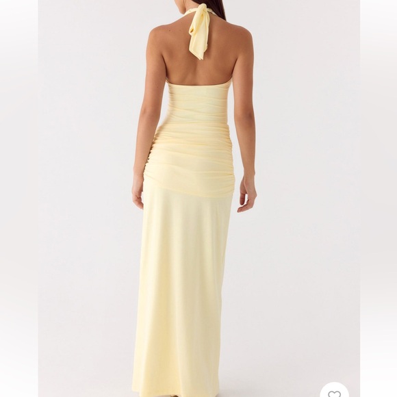 Peppermayo Maribelle Maxi Dress - Lemon - Picture 3 of 4